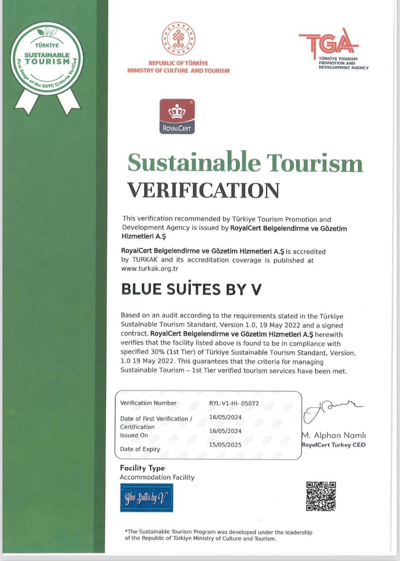 Blue Suites By V İstanbul Dış mekan fotoğraf